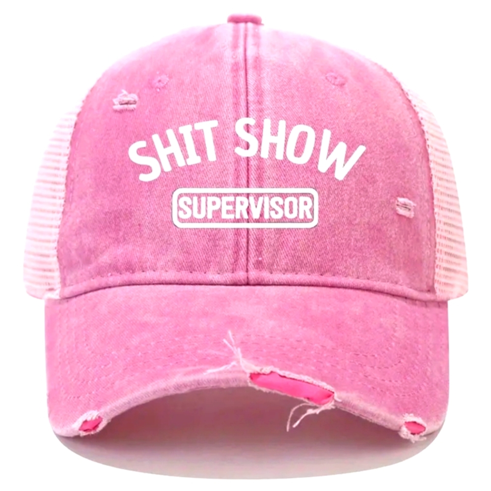 Trendy Trucker Hat Vintage Distressed Style with awesome message - Picture 1 of 1